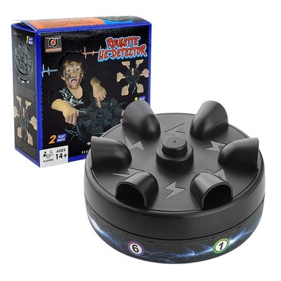 Interesting Electric Shock Finger Game Machine Shocking Roulette Lie Detector