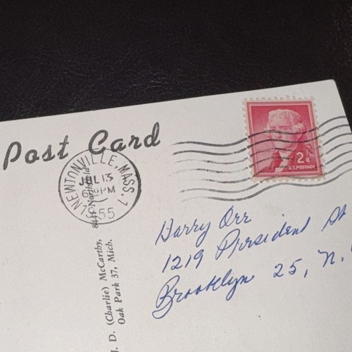 Billy Goodman Autographed Signed JD McCarthy Postcard BAS Beckett Boston Red Sox - Picture 5 of 5