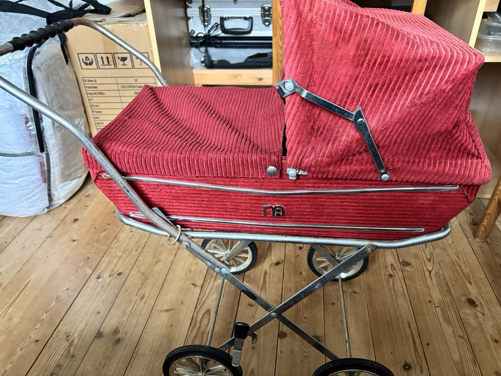 1980’s Retro mothercare Dolls Pram Chord