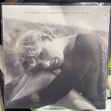 Taylor Swift Cardigan + Songwriting Voice Memo - Gold 12" Vinyl Record - Sealed