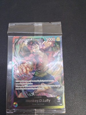 Monkey.D.Luffy (Release Event Leader) - One Piece TCG - English NM Promo Foil