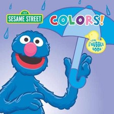 Sesame Street Colors Bathtiem Bubble - Bath Book, by Modern Publishing - Good
