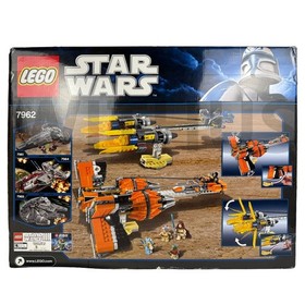 LEGO 7962 Star Wars Anakin Skywalker and Sebulba's Podracers 810pcs SEALED