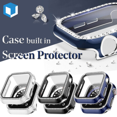 For iWatch Apple Watch Series 4/5/6/SE Full Protect Case+ Screen Protector Cover