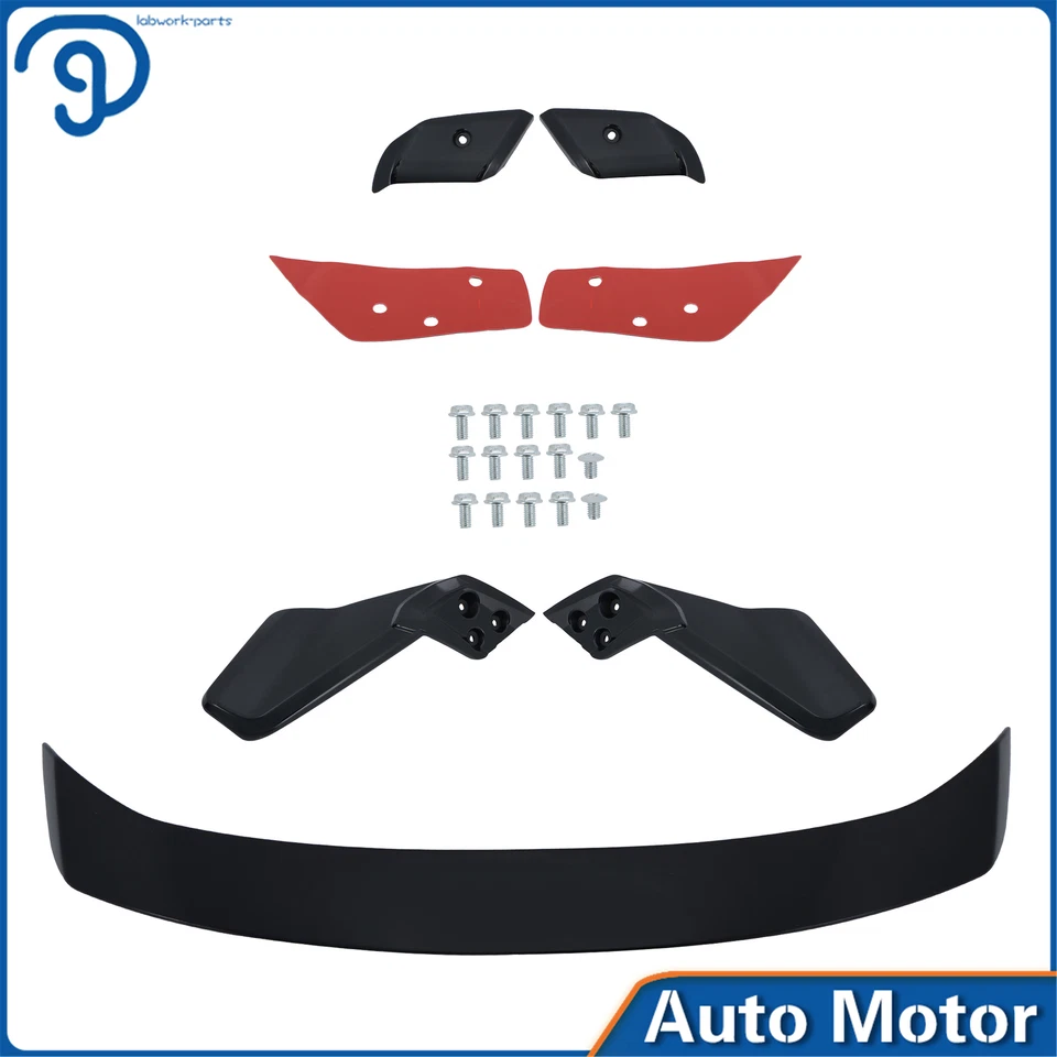 Fit For Honda Civic 2022-2024 HPD Wing Spoiler - High Gloss Black Direct Bolt-On Foto 2 de 4