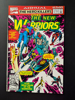 New Warriors Annual #2, Marvel Comics, 1992.