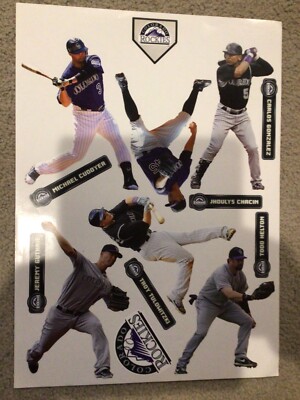FATHEAD Team Sets Rockies Todd Helton Troy Tulowitzki Carlos Gonzalez +more logo