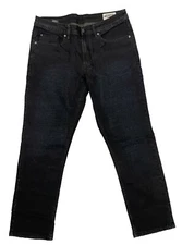 Buffalo David Bitton Men's Jackson -X  Jean Jambe Droite (Blue)