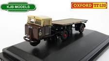 TT Gauge Oxford 1:120 120MH003 Scammell Mechanical Horse Flat Trailer GWR