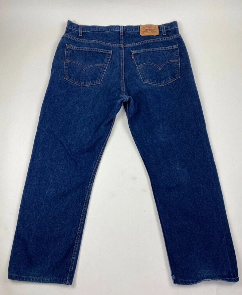 Jeans vintage Levis 505 Red Tab 2000 Y2K 40x30 (medo 28,5-29L) EE. UU.🇺🇸 Foto 2 de 4