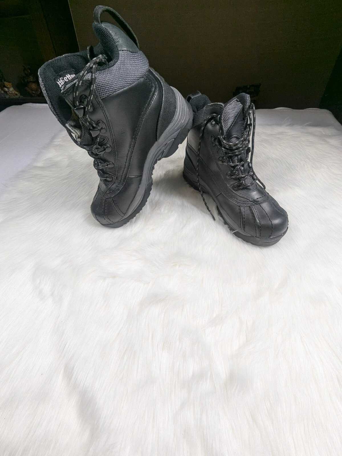 Irish Setter Men's Boots Black Waterproof 400g Thinsulate SZ 8