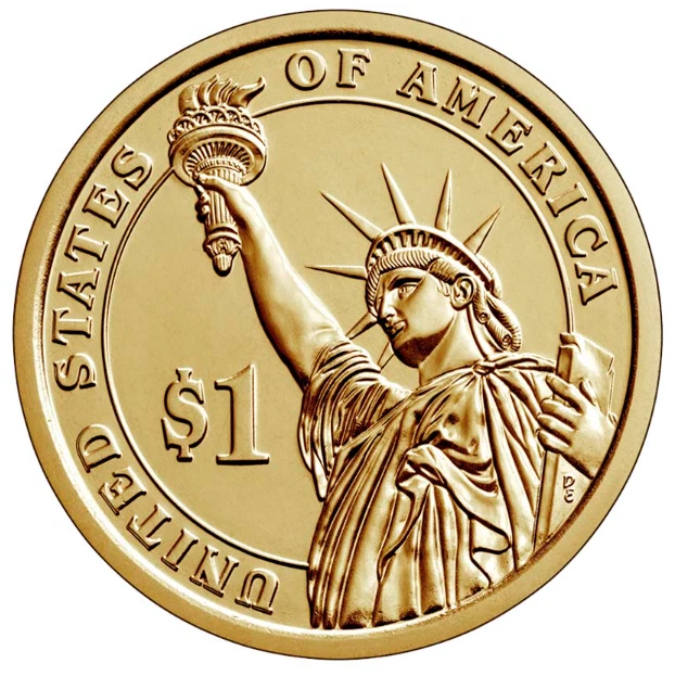 💰 2020 P & D Presidential George HW Bush  $1 - UNC coin US mint Set of 2 coins - Image 3 of 3