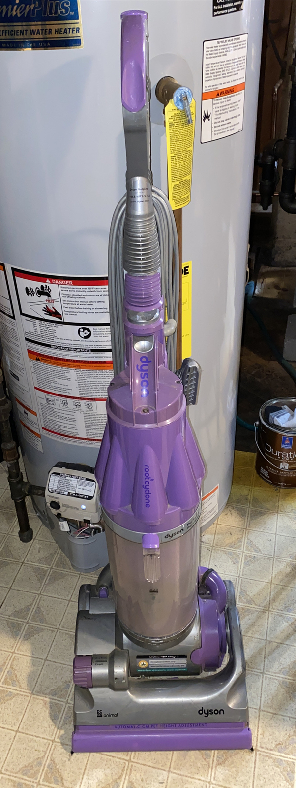 PURPLE Dyson Animal DC07 Upright Vacuum 