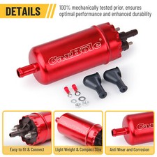 External Inline High Pressure Efi Fuel Pump 35-125 Psi Replaces For Walbro Kits