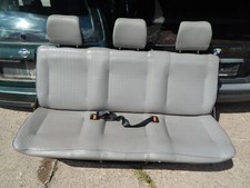 VW T4 Transporter Caravelle 3er Sitzbank Rücksitz 3-Sitzer Kunstleder F94876