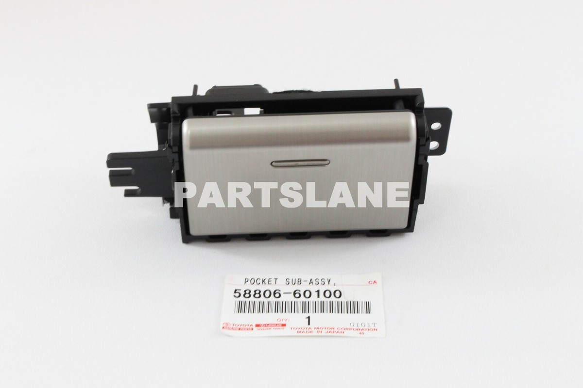 Lexus LX570 2013-2015 OEM Genuine Console Box Pocket 58806-60100