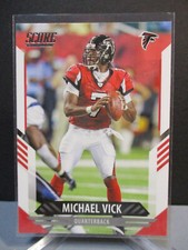 2021 Panini Score #195 Michael Vick Atlanta Falcons Base Card 