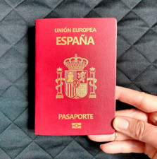 Spanish passport notebook. Travel passport. Travel notebook. Prop passport. ID