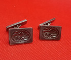 Vintage Mid-century Georg Jensen Sterling Silver Cufflinks #59A Henry Pilstrup