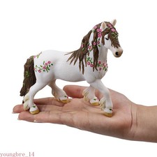 1pc Resin PVC White Fairy Horse Ornament Handicraft Gift Model Toy Decorations