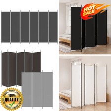 Folding Room Divider Fabric Wall Privacy Screen Paravent 3/4/5/6-Panel 2023