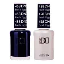 DND Match UV Gel + Nail Polish #458 Fresh Eggplant