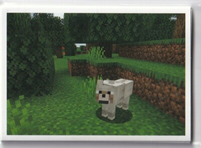 Panini Minecraft Treasure Sticker 2021 Nr. 7 Explore the Overworld Forest