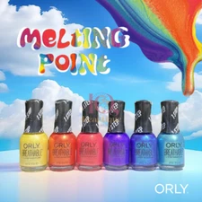 ORLY BREATHABLE "Melting Point" Exclusive Summer 24 NEW Full 6pcs Collection