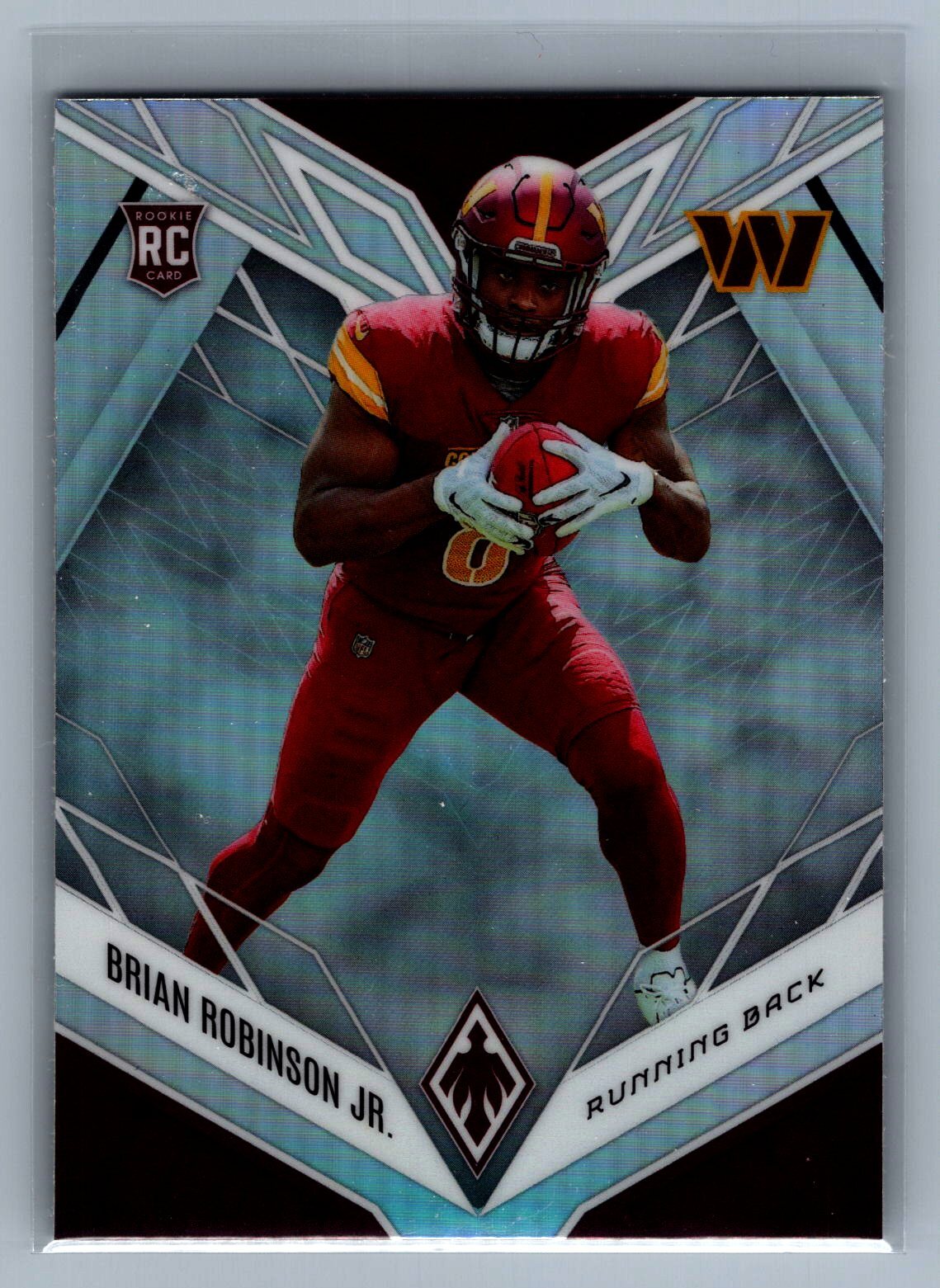 2022 Panini Phoenix Brian Robinson Jr. Silver #127 Washington Commanders