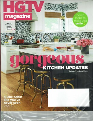 HGTV Magazine October 2020 Issue --Gorgeous Kitchen Updates/Warm Fuzzies/MORE
