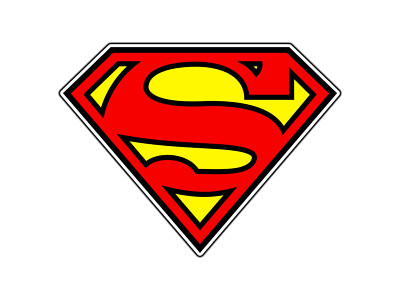 Superman Logo #1 Sticker Waterproof Vinyl Decal Die-Cut Laptop Car