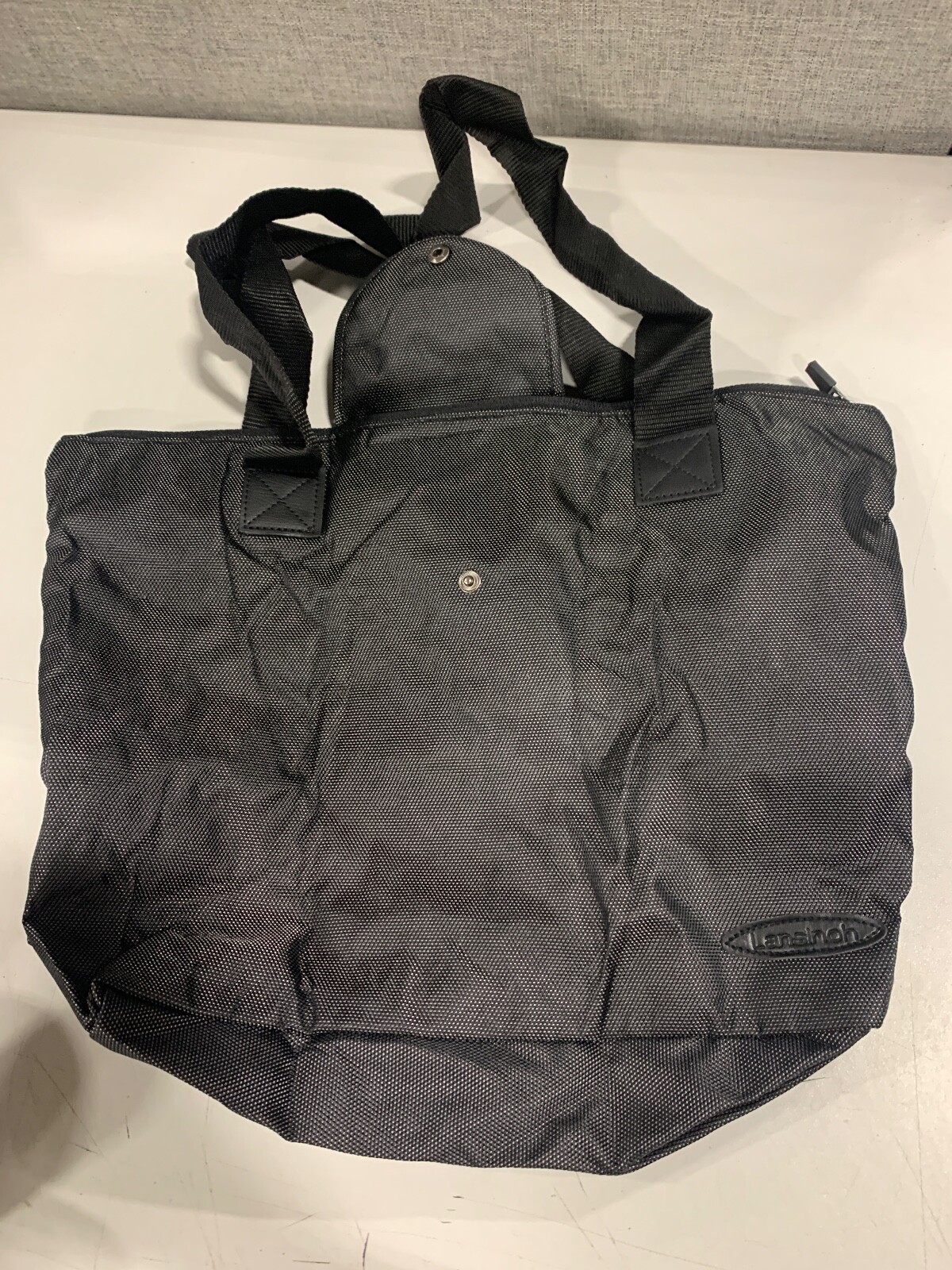 Lansinoh Black Breast Pump Tote with Cooler Storage Bag-image