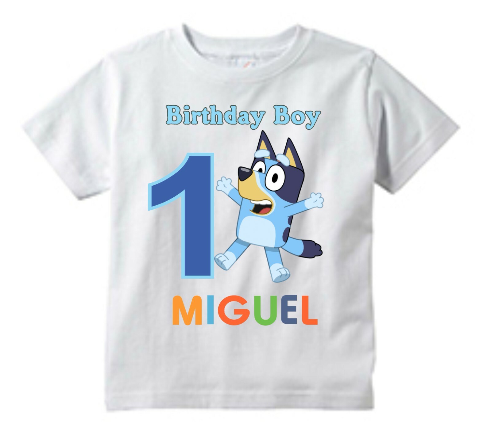 Birthday Bluey T-shirt / Bluey Birthday custom t-shirt