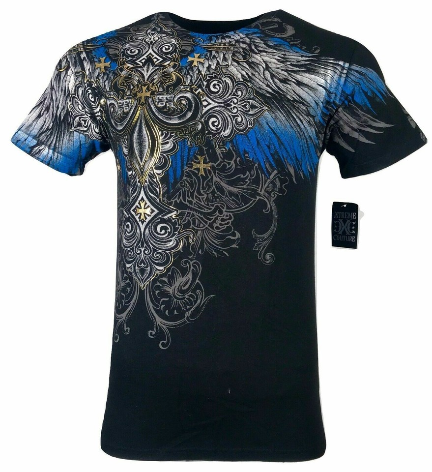 T-shirt Uomo Xtreme Couture By Affliction Desert Rambler Biker MMA S-4XL