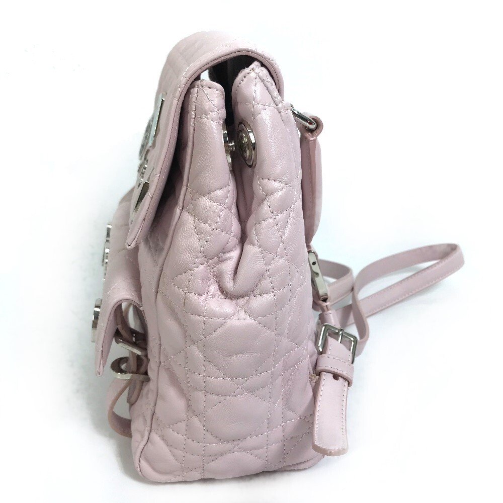 CHRISTIAN DIOR Cannage Stardust Small Backpack Ginza limited  display picture 3