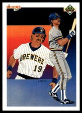 Robin Yount 1990 Upper Deck #91 Brewers MLB READ FREE SHIPPING AutographDen