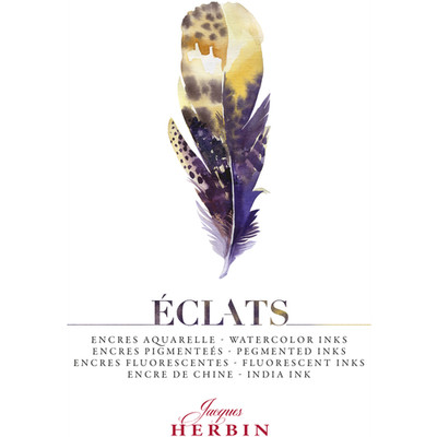 Jacques Herbin Aquarelltinten Éclats, Farbpalette 16T
