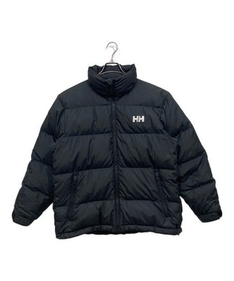 Authentic HELLY HANSEN Down Jacket M Black Men HZ11956 #5783