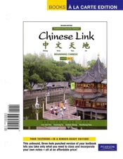 Chinese Link: Beginning Chinese, Simplified Character Version, Level 1/Part 2 b,