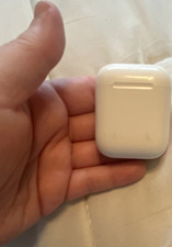 Apple AirPods Wireless Bluetooth In-Ear Earbuds White Built-In Mic Charging Case