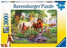 Puzzle Ravensburger Wildpferde am Fluss 300 Teile XXL 300 Teile