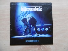 Böhse Onkelz autographs signed CD booklet "Live In Dortmund 2"