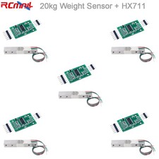 5pcs Load Cell 20kg Weight Sensor Kitchen Scale HX711 AD Amplifier Module