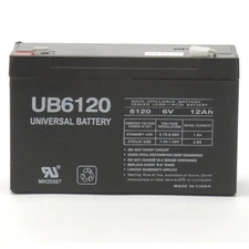 UPG 6V 12Ah F2 Replacement Battery for Streamlight Litebox SL40