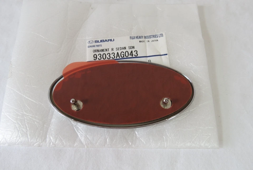Subaru Legacy SEDAN 2006-2009 emblema trasero insignia maletero símbolo logotipo genuino OEM Foto 2 de 3