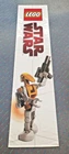LEGO Display Flag Star Wars Banner RARE Store Promotion Battle Droid 2010 8086