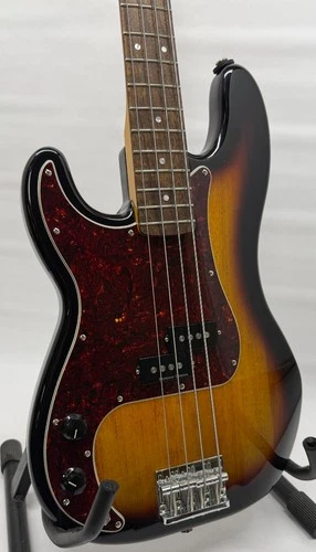 Squier Classic Vibe '60s Left-Handed Precision Bass - 3-Color Sunburst - product listing photo