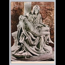 Vintage Postcard Rome Italy La Pietà Michelangelo Unposted Scenic Collectible