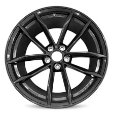 Genuine OEM Wheel For 2023-2025 Nissan Z Rear 19 Inch Satin Black Alloy Rim