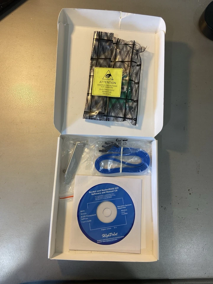 HIGHPOINT ROCKET 622A DUAL PORT eSATA 6HB/S PCI-EXPRESS 2.0 HOST Open Box - Image 2 of 4